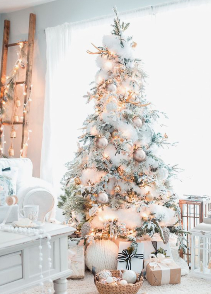 41+ White Christmas Tree Decoration Ideas 2021