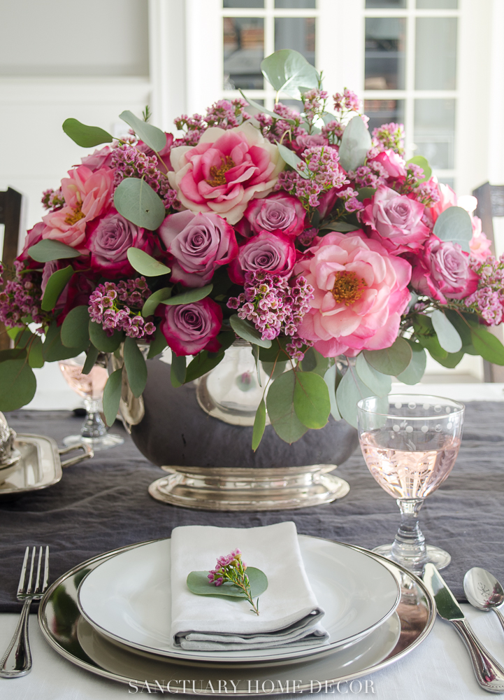 A Vintage Spring Tablescape