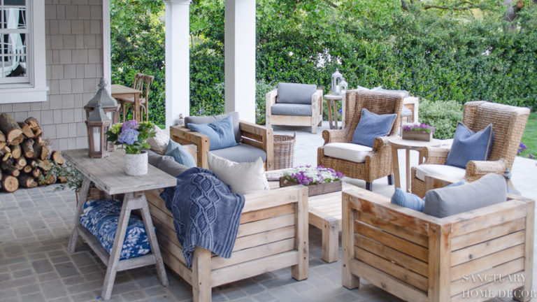 Easy Decorating Ideas for a Patio Makeover - Sanctuary Home Decor