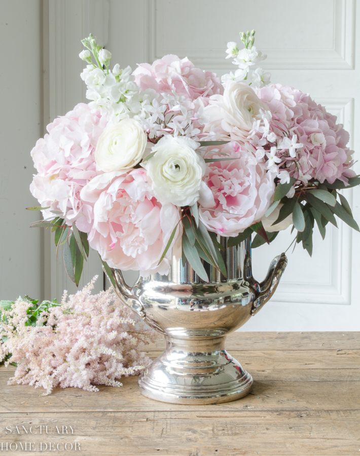 How to Mix Fresh and Faux Flowers in an Arrangement - Sanctuary Home Decor