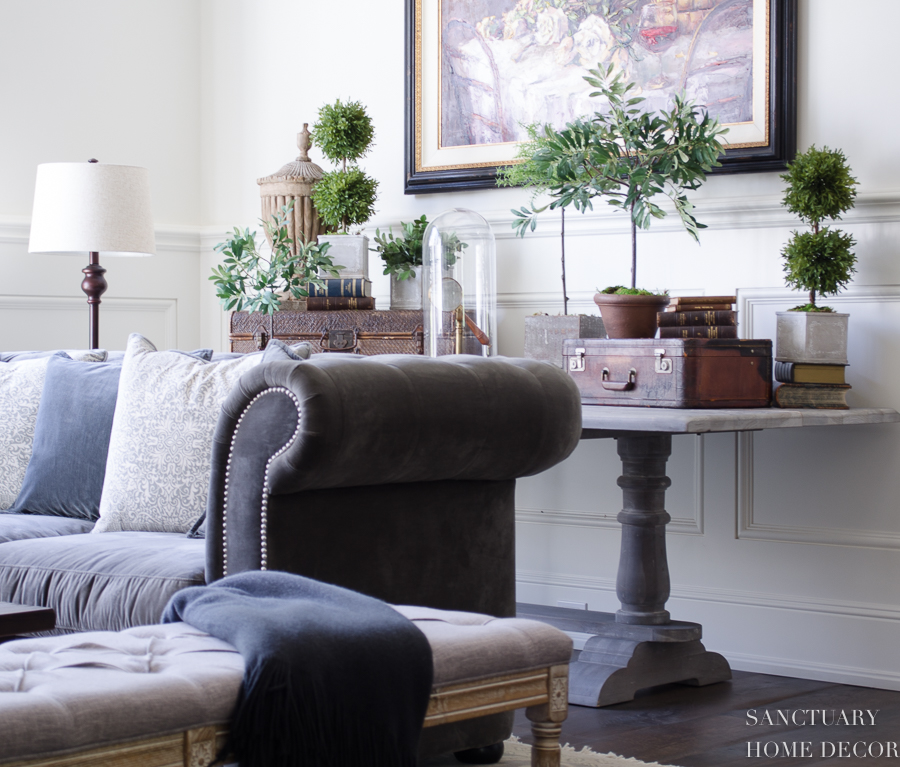 How to Decorate With Topiaries - Sanctuary Home Decor