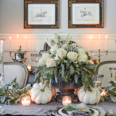 Ideas For Setting A Neutral Fall Table - Sanctuary Home Decor