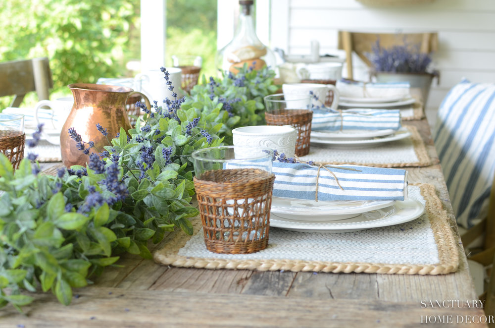 Sunday Brunch Table Setting