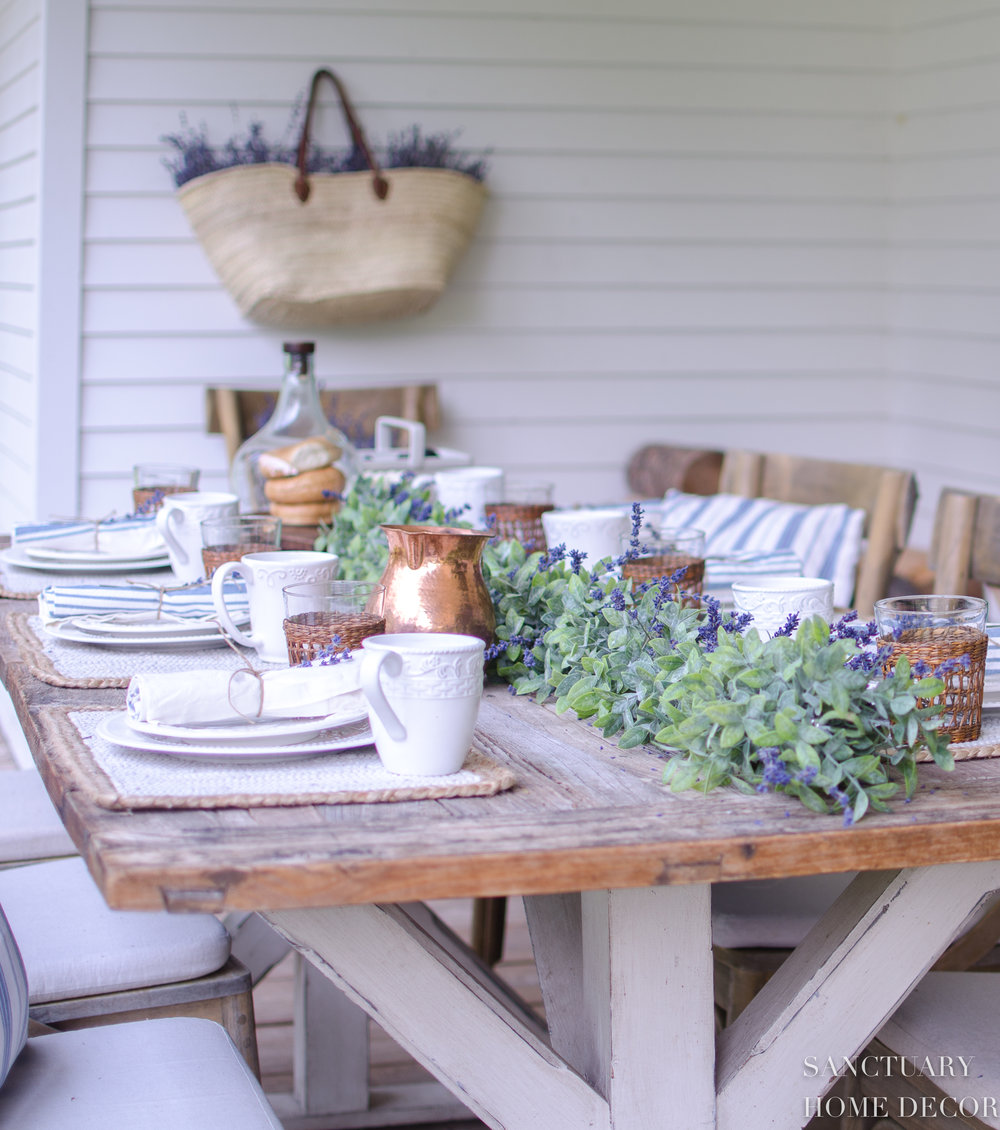 An Easy Sunday Brunch Table Setting - Sanctuary Home Decor