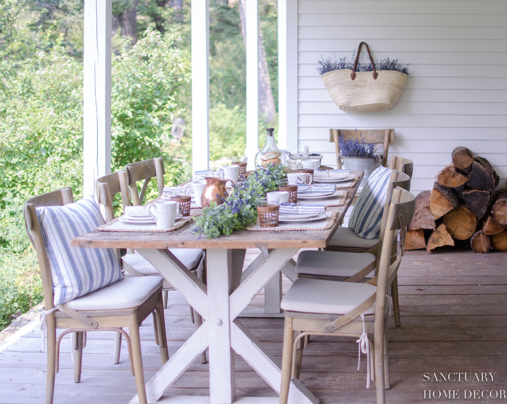 An Easy Sunday Brunch Table Setting - Sanctuary Home Decor