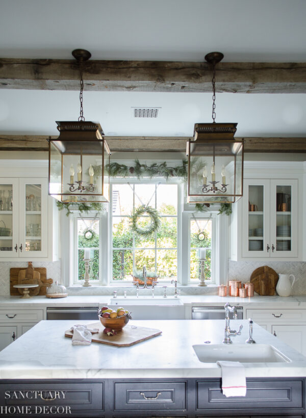 Holiday Home Tour - Rustic, Elegant, Neutral - Sanctuary Home Decor