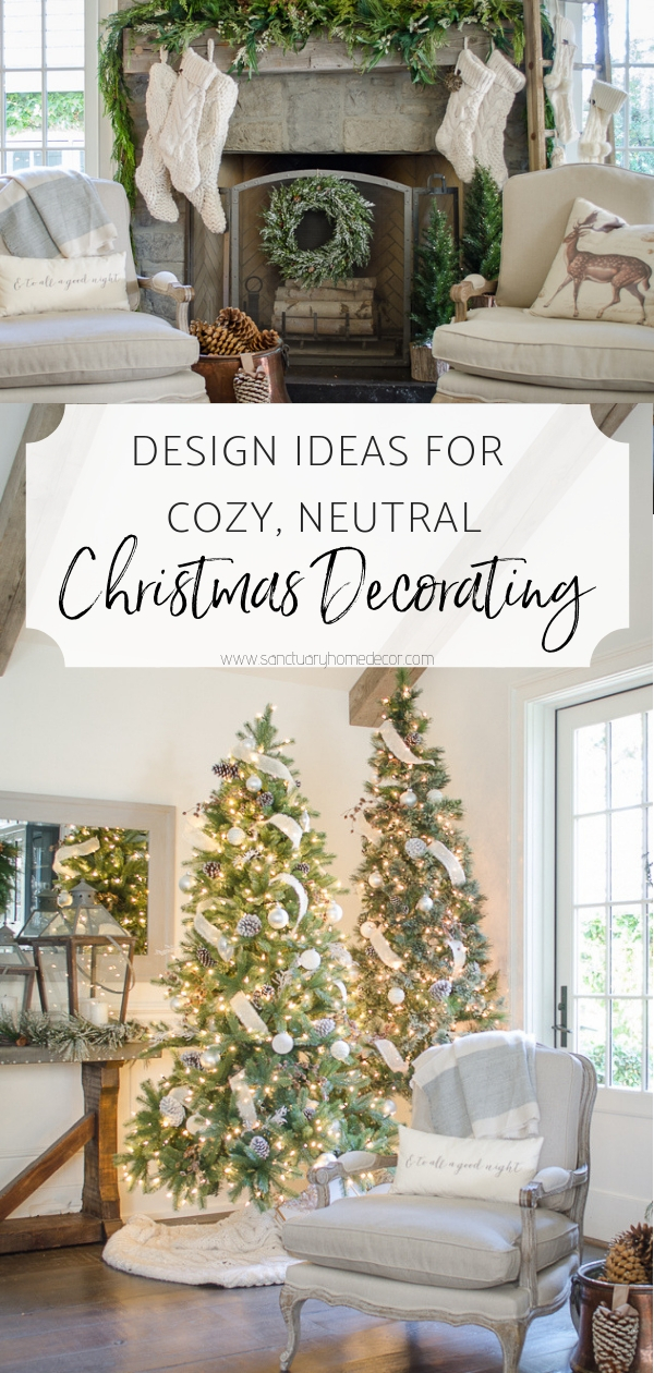 Cozy Neutral Christmas Pillows  Neutral christmas decor, Winter home decor,  Christmas living rooms