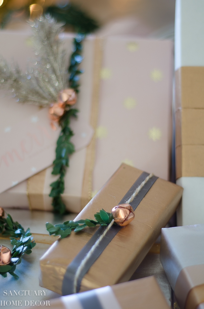 Unique Christmas Gift Wrapping on a Budget - Sanctuary Home Decor