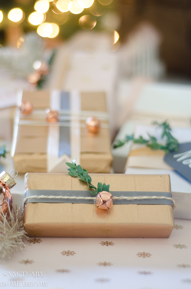 Last Minute Christmas Decorating and Gift Wrapping Ideas - Sanctuary Home  Decor