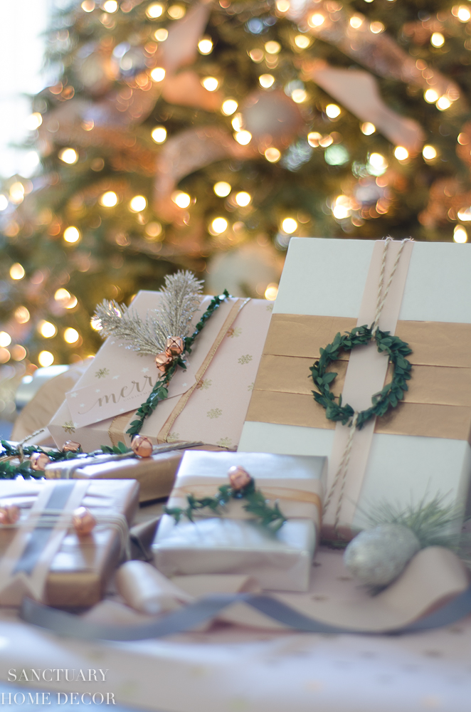 Last Minute Christmas Decorating and Gift Wrapping Ideas - Sanctuary Home  Decor