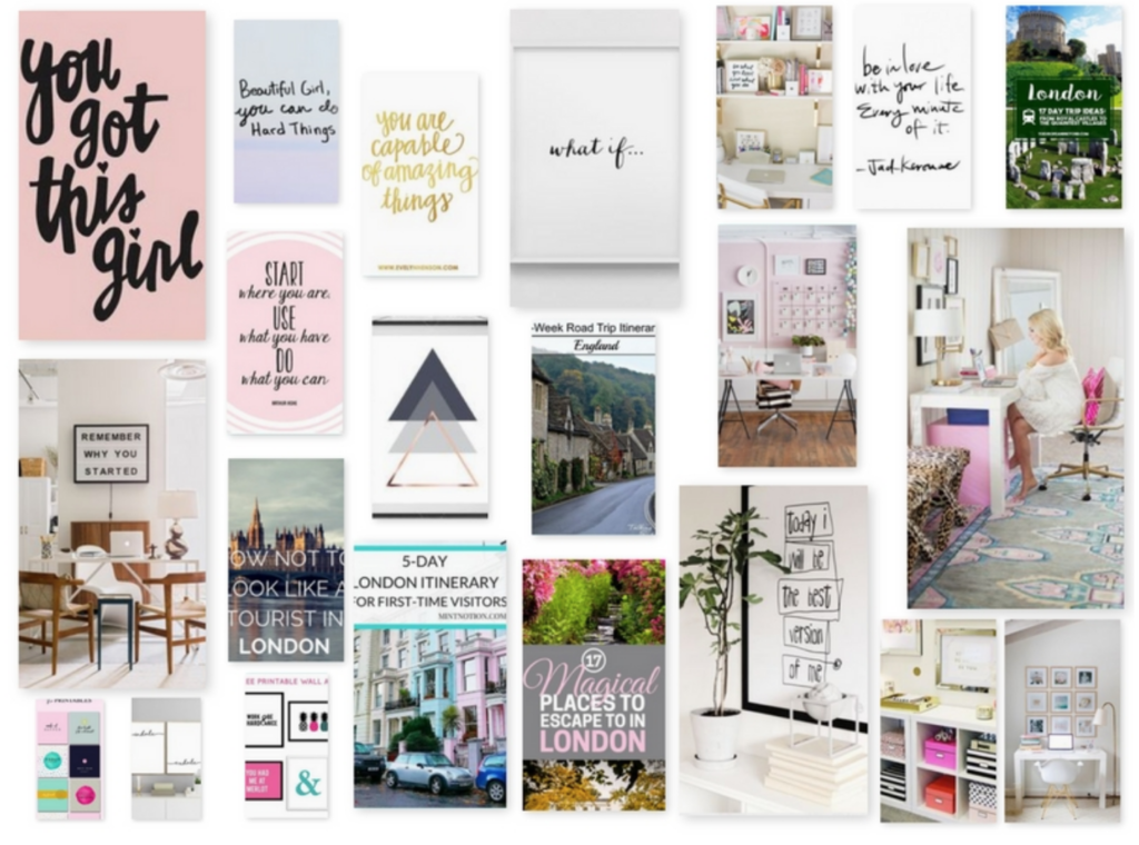 How To Set Goals and Create a Vision Board - Sanctuary Home Decor