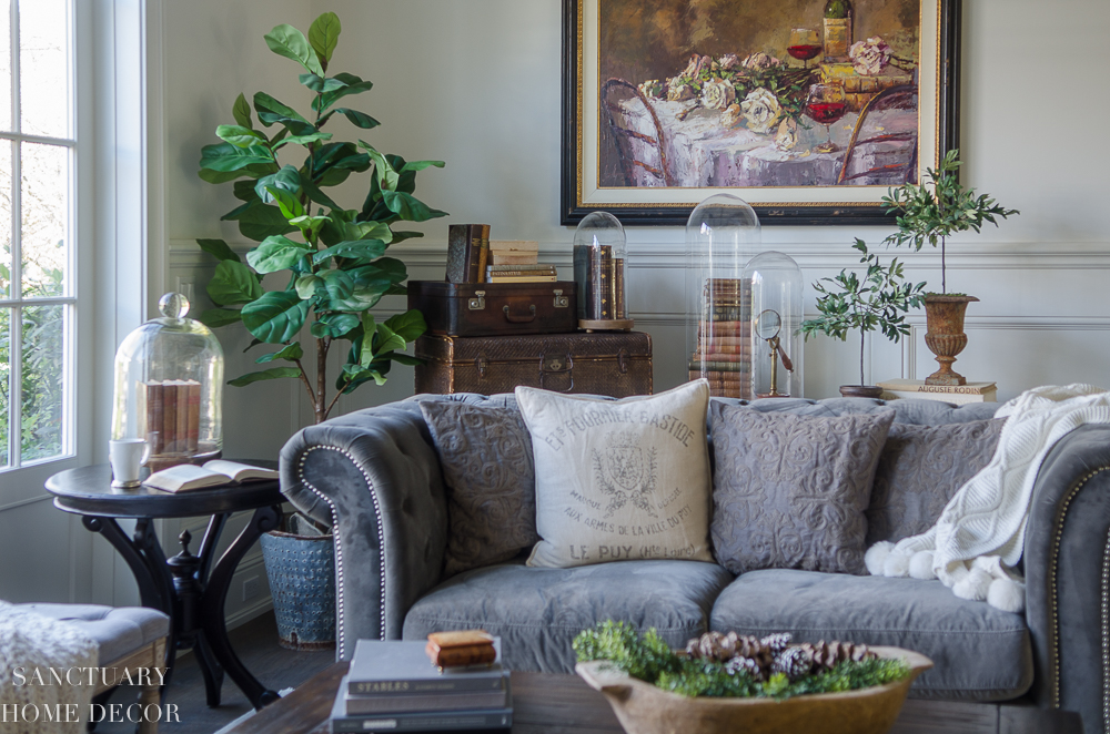 How to Decorate with Faux Flowers and Greenery in Winter