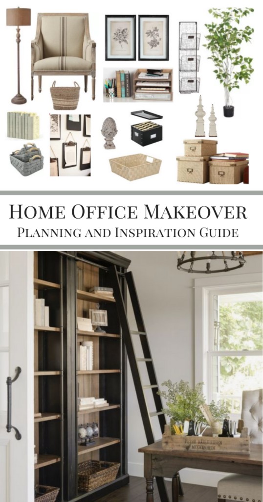 Home Office Makeover: Planning & Inspiration Boards - Sanctuary Home Decor