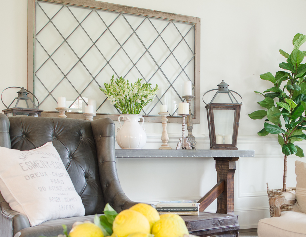 Light and Bright family room refresh in 5 easy steps