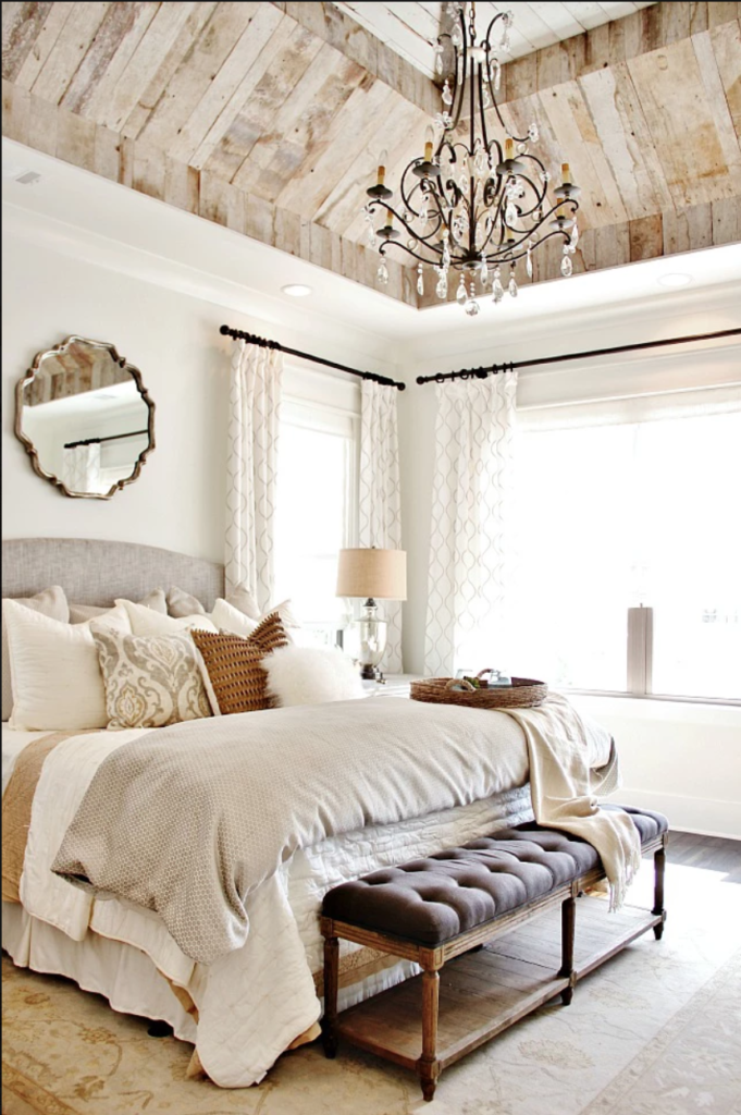 The 15 Most Beautiful Master Bedrooms, Farmhouse Master Bedroom
