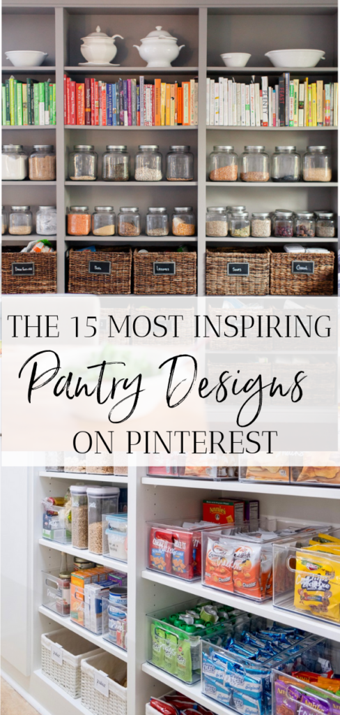 The 15 Most Inspiring Pantry Designs On Pinterest - Sanctuary Home Decor