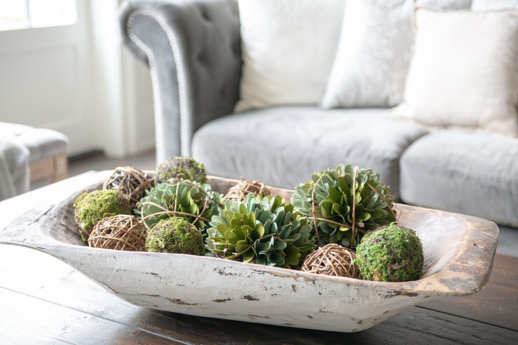 Dough Bowl Decor