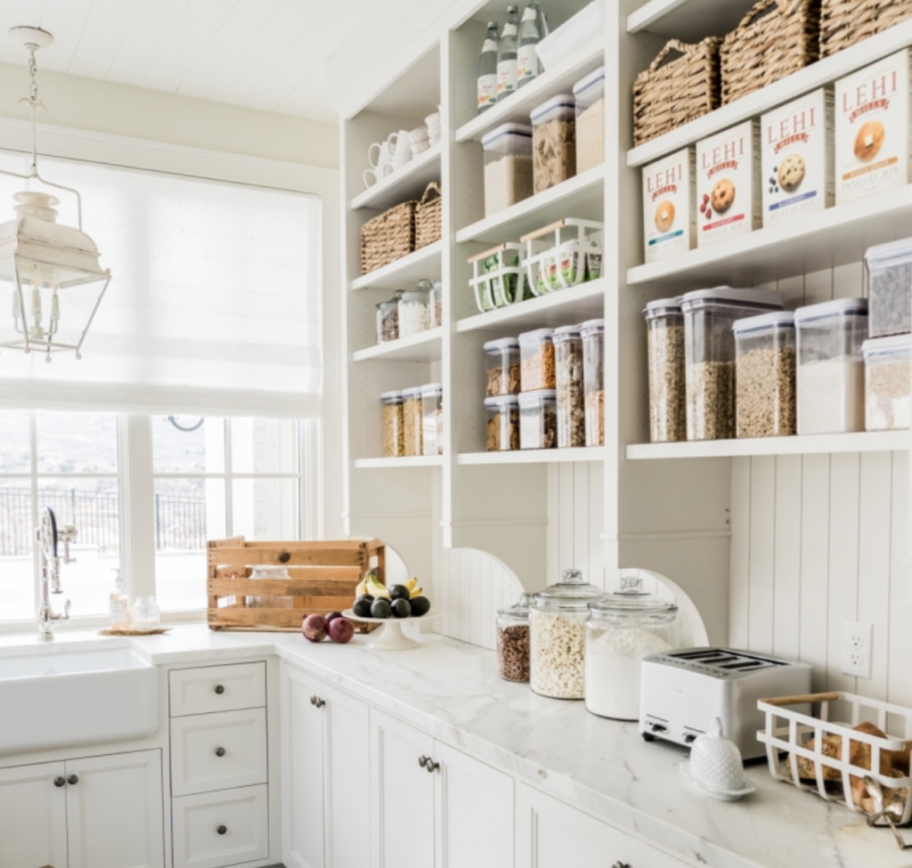 Slide Out Kitchen Pantry Drawers: Inspiration - The Inspired Room