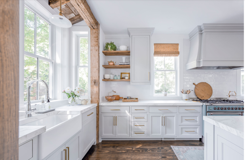 Countertop Corner Cupboard, Rustic Black, Farmhouse Kitchen Decor