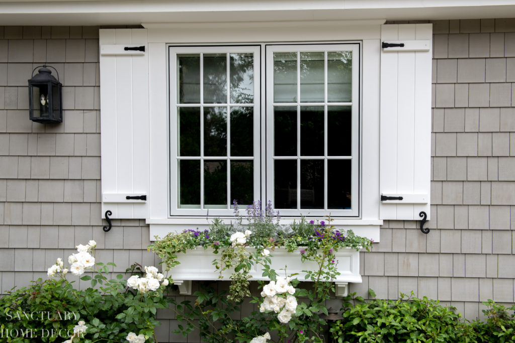 Garden Window Boxes and Shutters