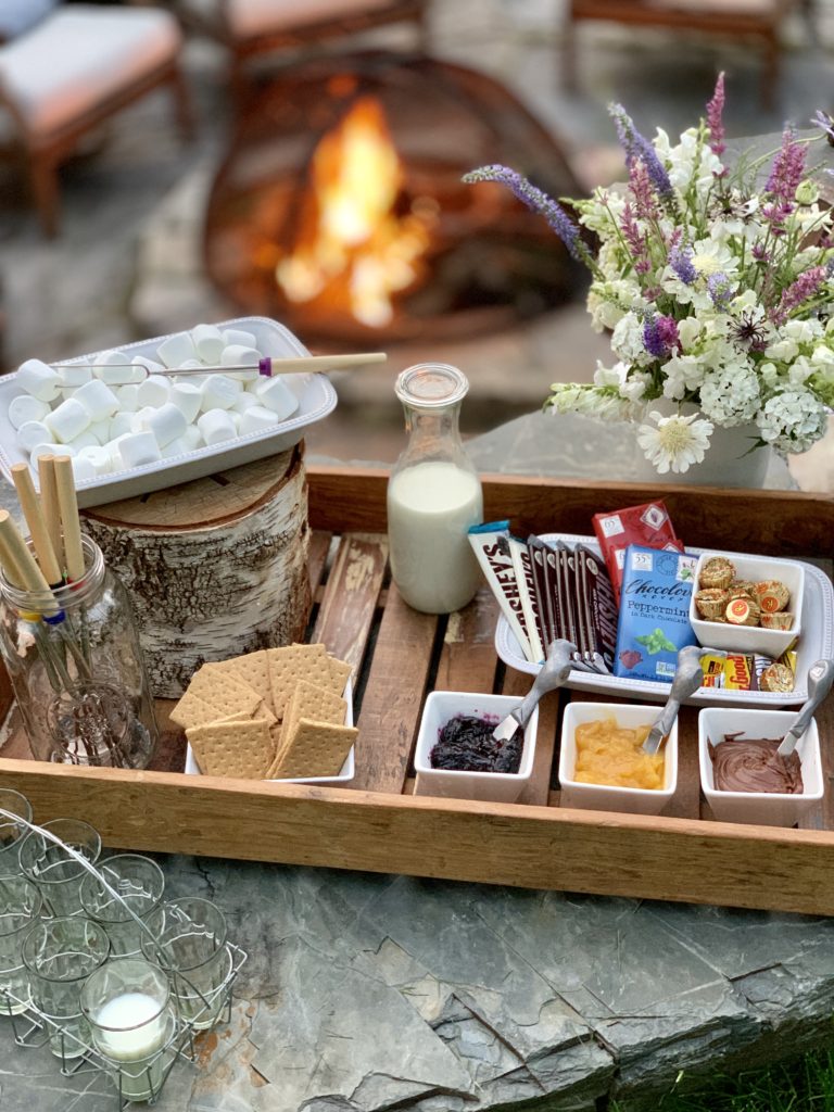 Campfire S'more Marshmallow Toppers