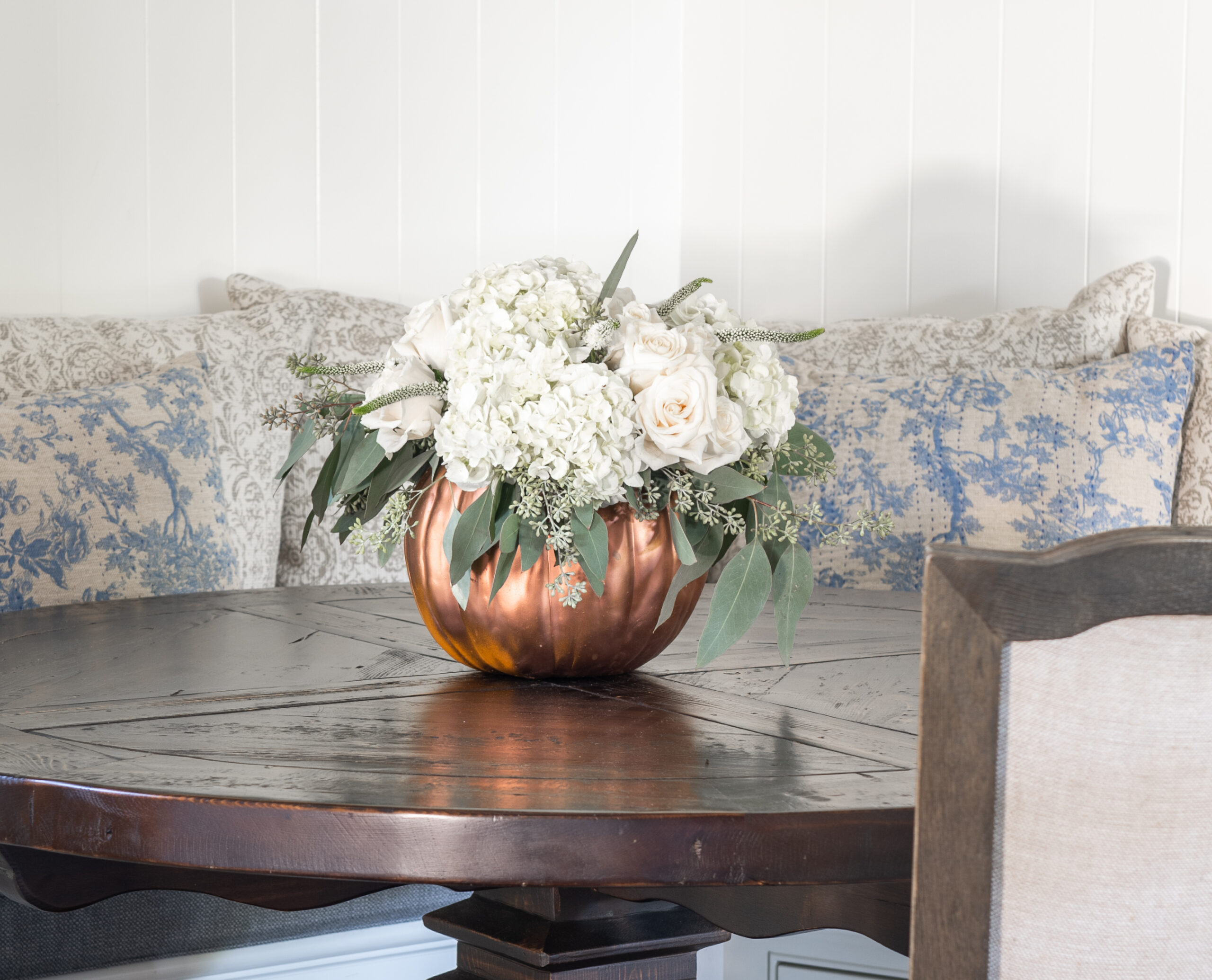 How to Decorate with Faux Flowers and Greenery in Winter