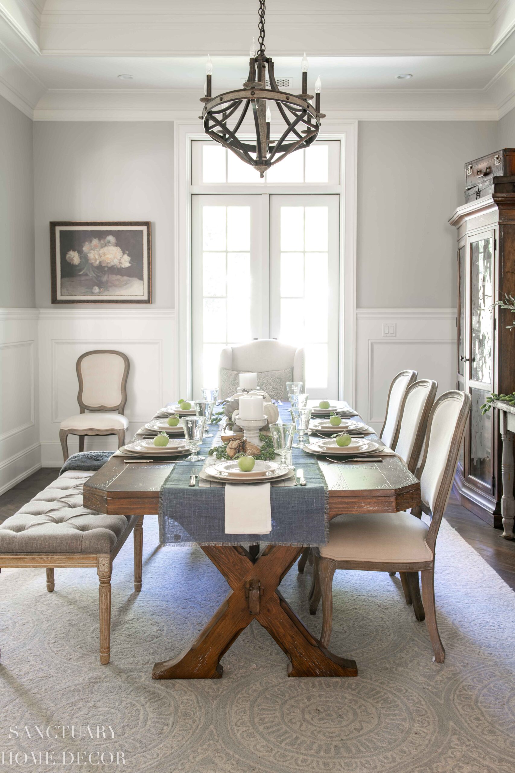 Ideas For Setting A Neutral Fall Table - Sanctuary Home Decor