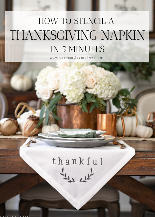 5 Steps to Set an Outdoor Thanksgiving Table - Sanctuary Home Decor