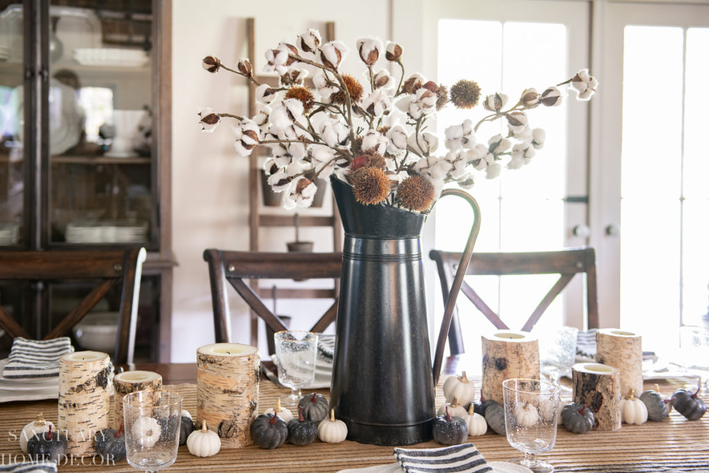 A Soft Pastel Fall Table Setting - Sanctuary Home Decor
