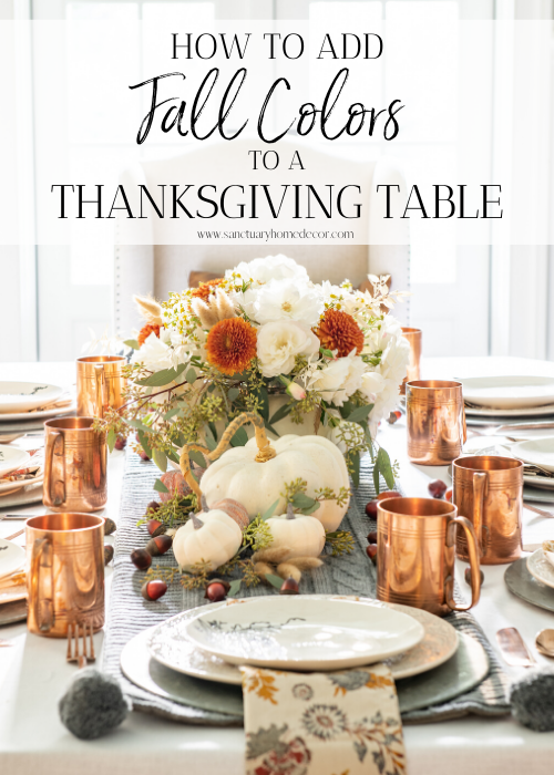 5 Steps to Set an Outdoor Thanksgiving Table - Sanctuary Home Decor