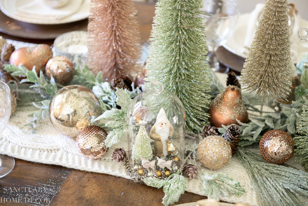 Vintage Christmas Table Setting - Sanctuary Home Decor