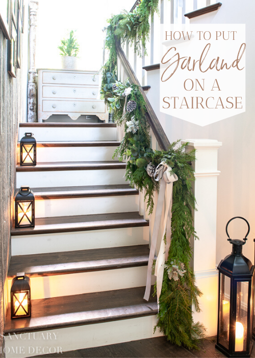 staircase lanterns