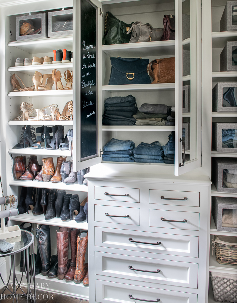 Easy DIY Closet Organizing Ideas - Sanctuary Home Decor