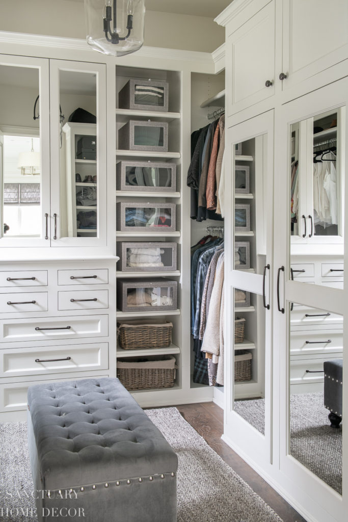 34 Easy, Genius Ways to Organize Your Home  Simple closet, Closet remodel,  Closet designs