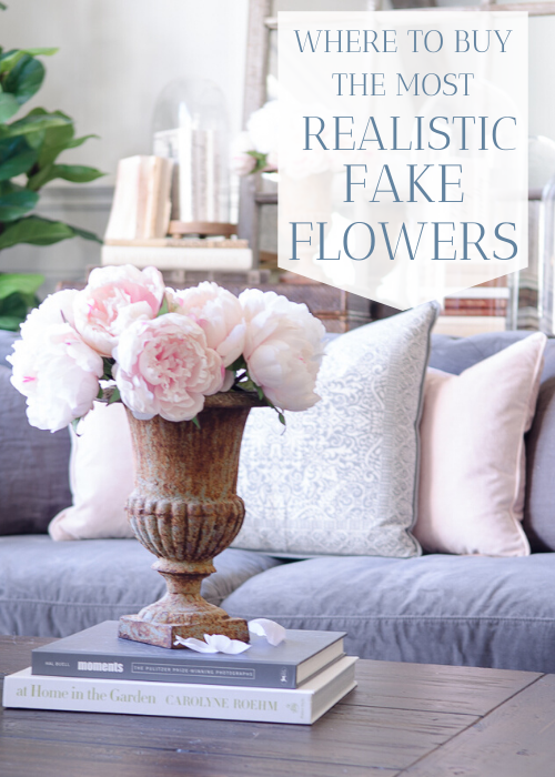 Where to Buy the Most Realistic Fake Flowers - Sanctuary Home Decor