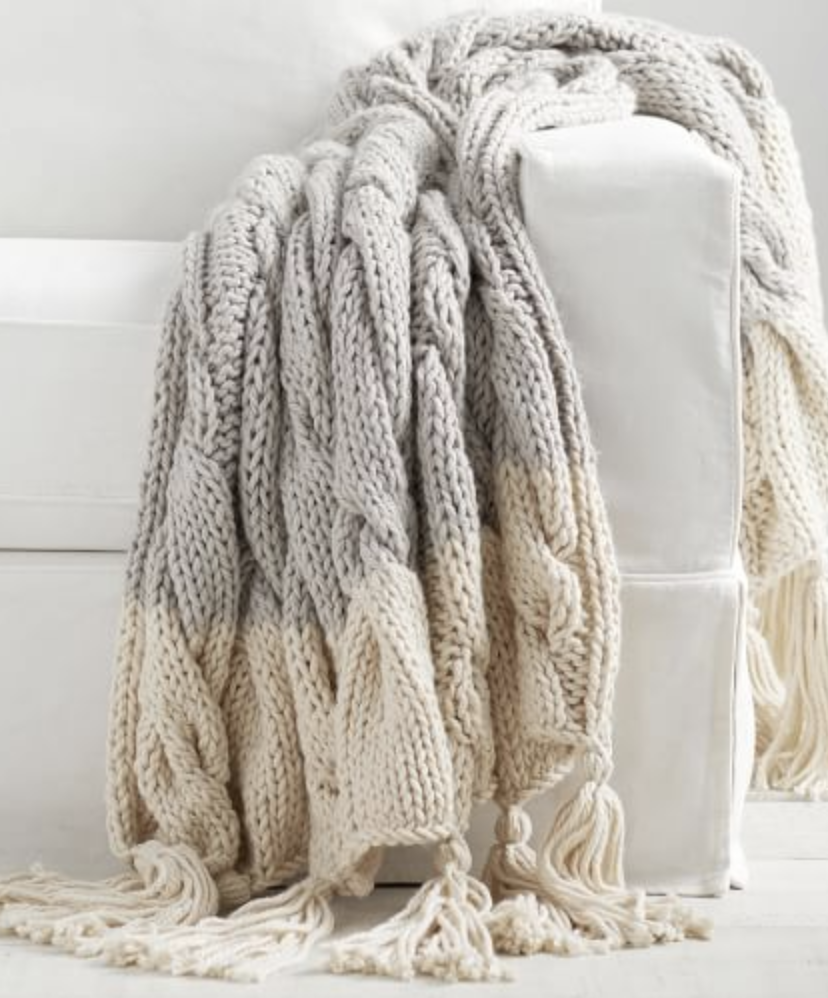 knit blanket