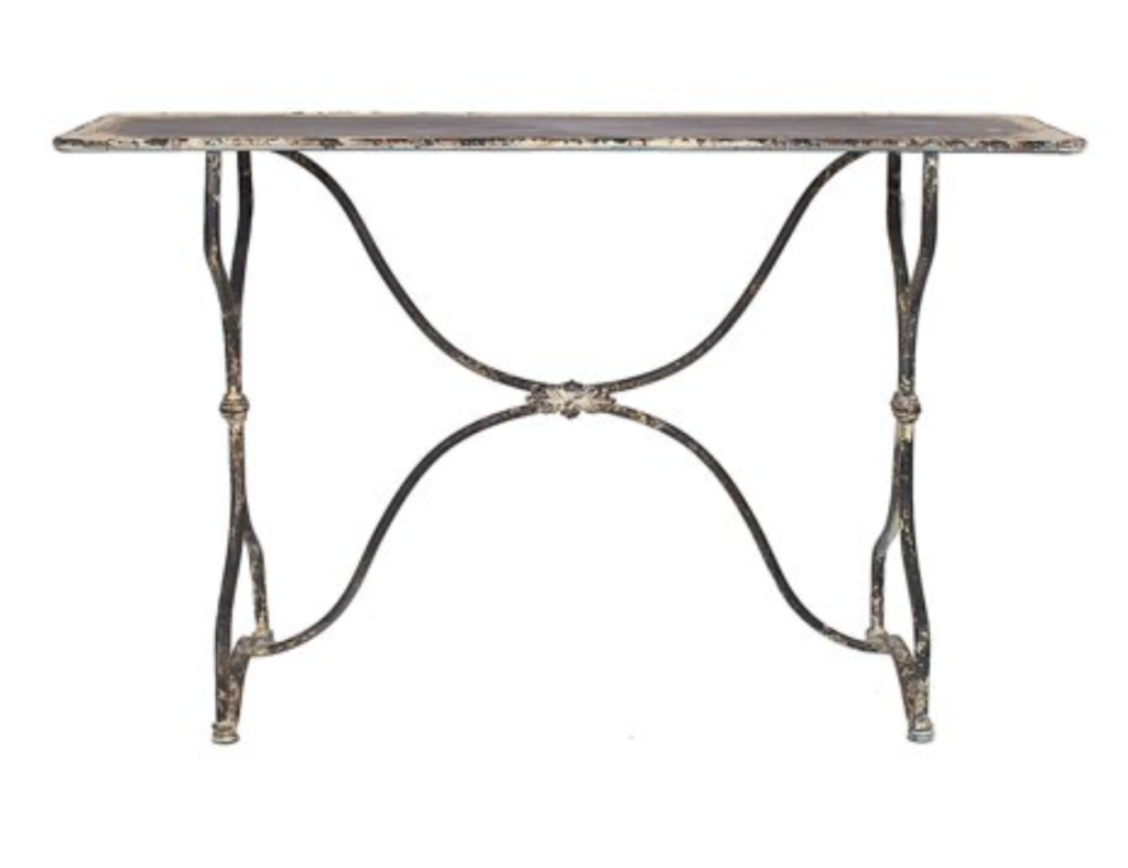 metal country table