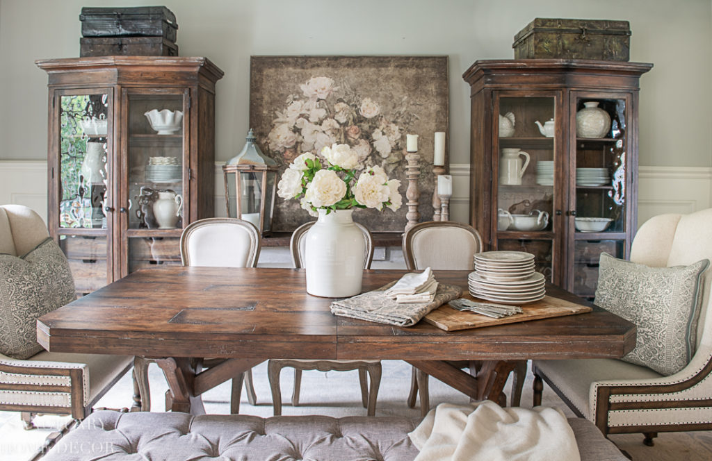 Country Dining Room Decorating