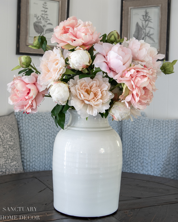 Perfect Pink Peonies - Faux Flowers