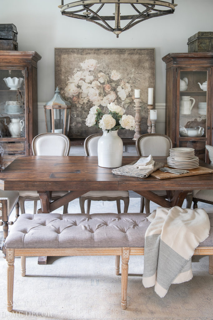 Easy Spring Dining Room Refresh - Sanctuary Home Decor