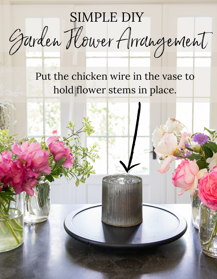 How To Use Chicken Wire For Floral Arrangements