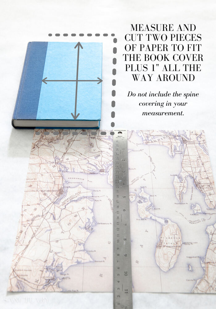 Easy DIY Decorative Book Covers - Sanctuary Home Decor