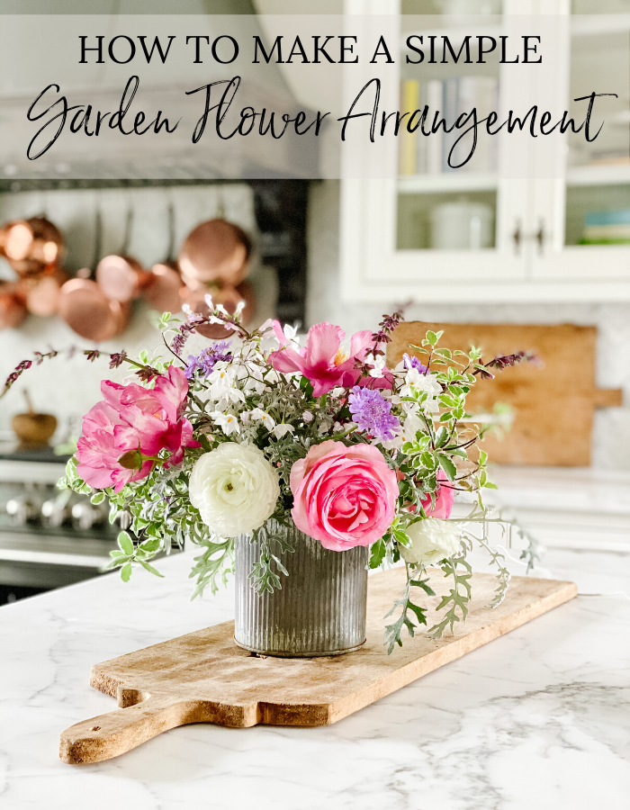 HOW TO CREATE A SIMPLE FLOWER BOUQUET