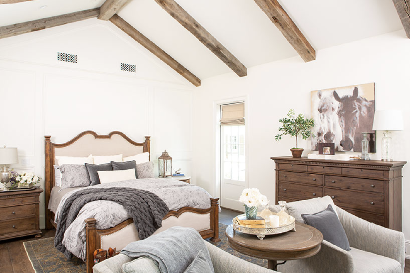 How to Decorate a Big Blank Wall Sanctuary Home Decor