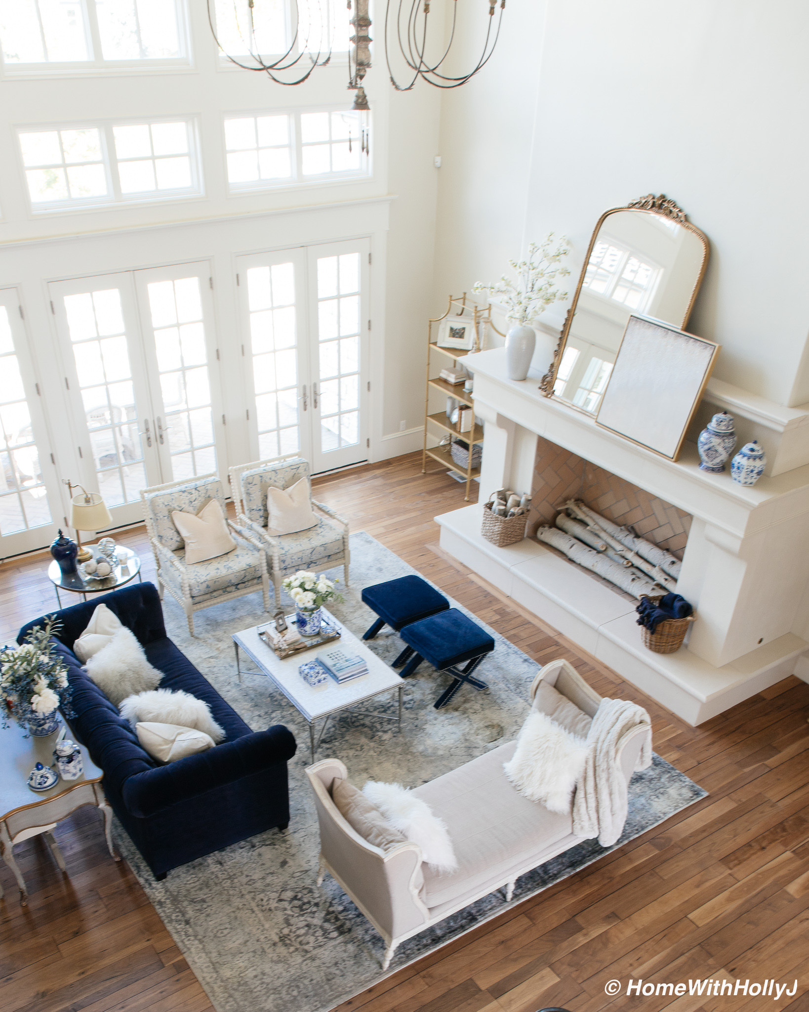 Beautiful Home Tour - Home With Holly J - Sanctuary Home Decor