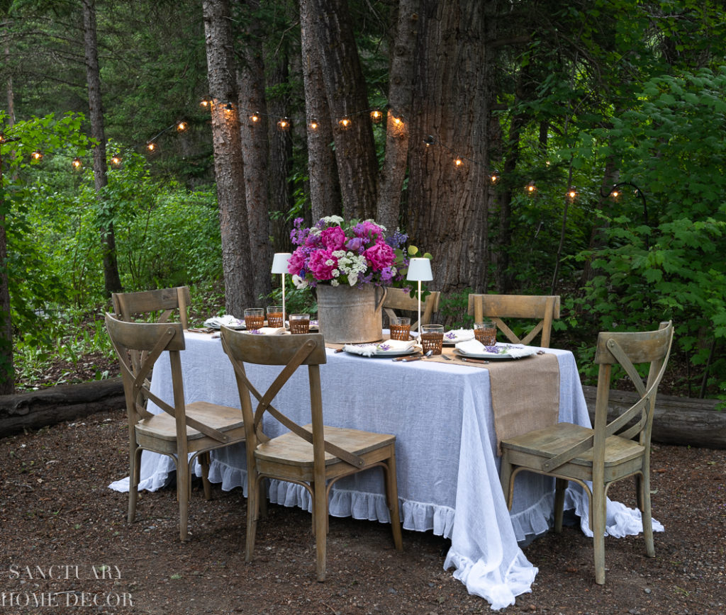 Easy Ideas For Outdoor Summer Dining, Patio Dining Table Centerpiece