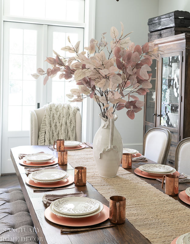 Ideas For Setting A Neutral Fall Table - Sanctuary Home Decor