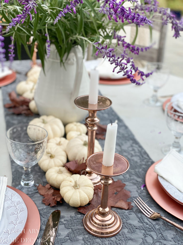 5 Steps to Set an Outdoor Thanksgiving Table - Sanctuary Home Decor