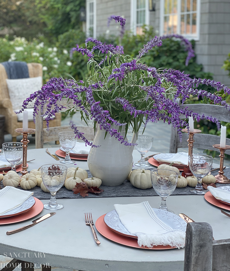 5 Steps to Set an Outdoor Thanksgiving Table - Sanctuary Home Decor