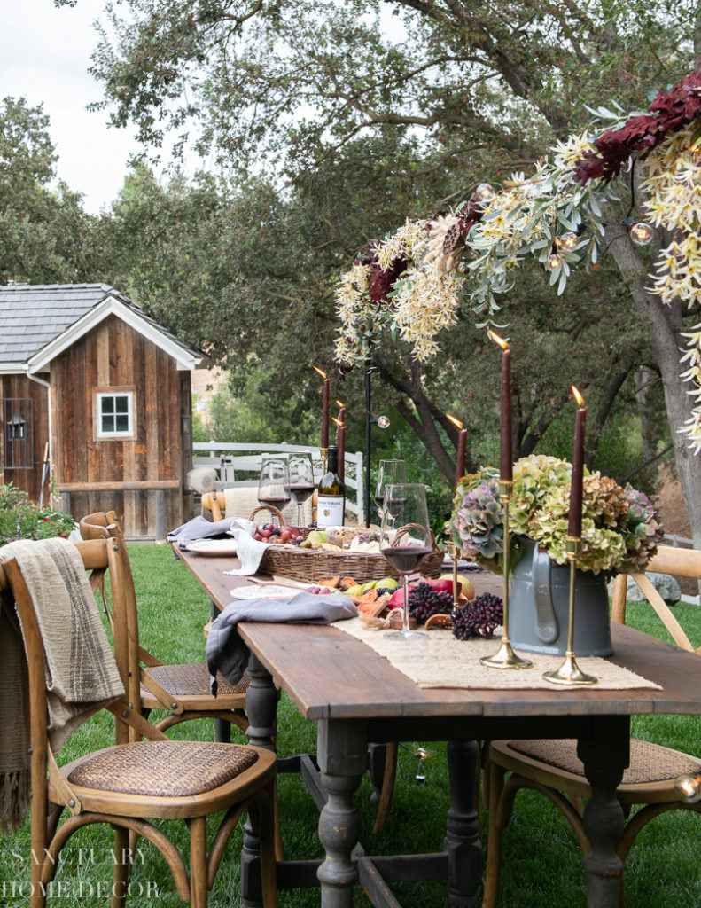 Let us help you curate the perfect patio dinner party setting! How